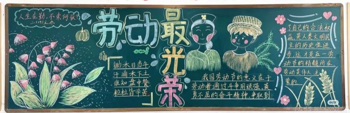 2026最新五一劳动节黑板报模板合集（5）