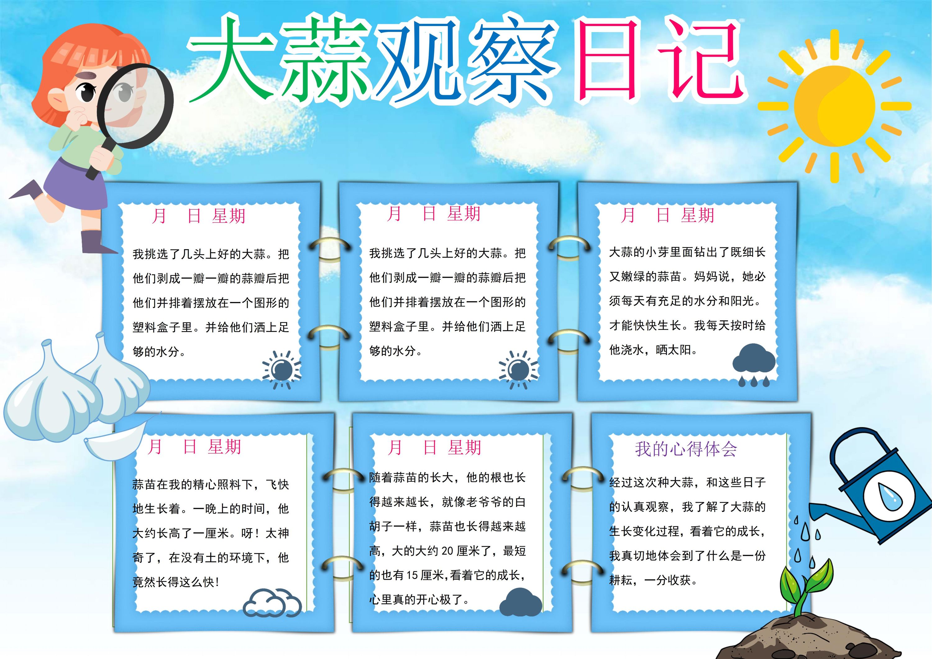 大蒜观察日记20