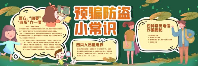 安全教育主题 (22) 黑板报模板_easxp.com