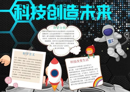 科普科技主题手抄报7